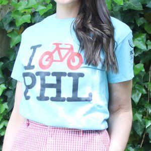 Philly I Heart PHL Bicycle Coalition Graphic Tee